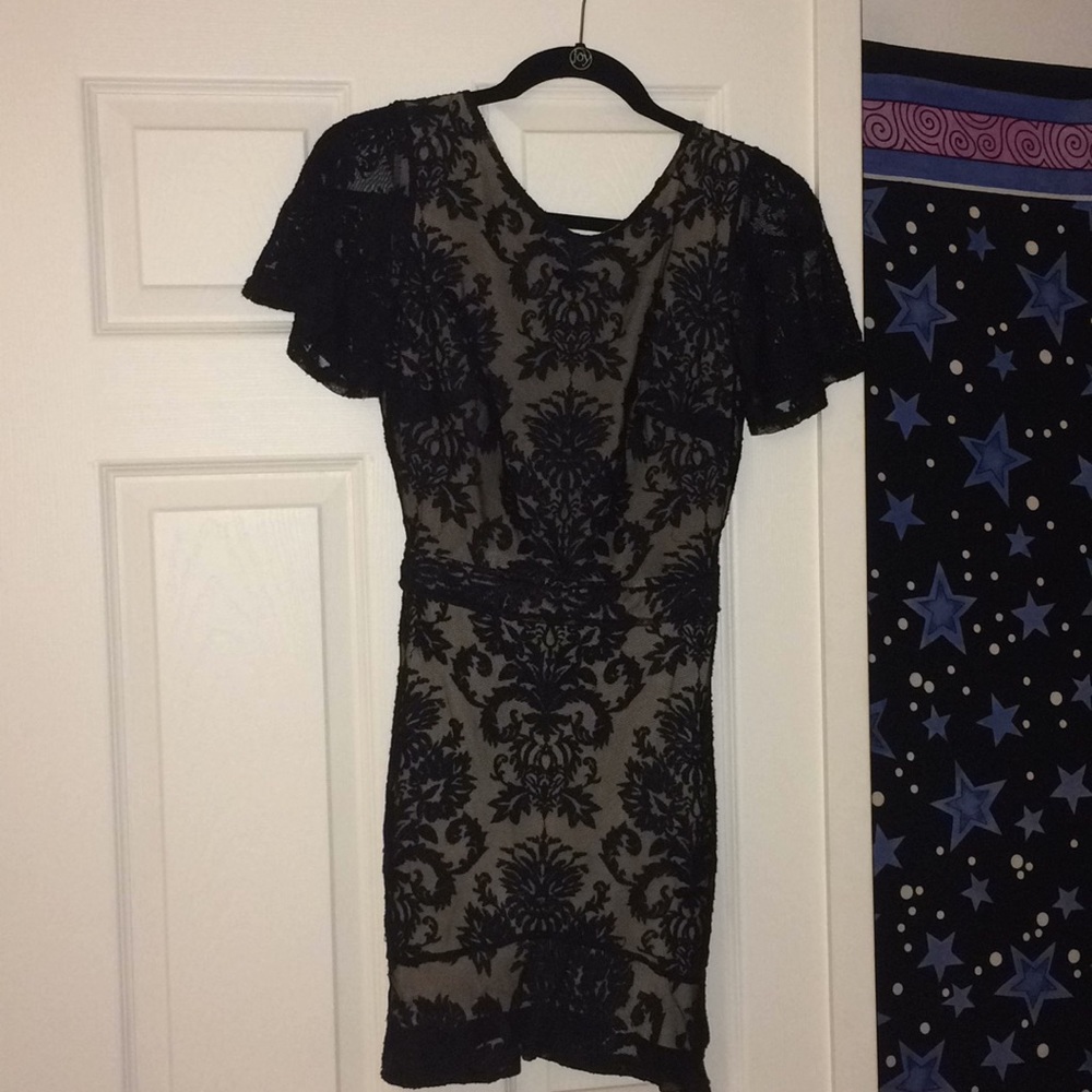 For Love & Lemons black mini dress!